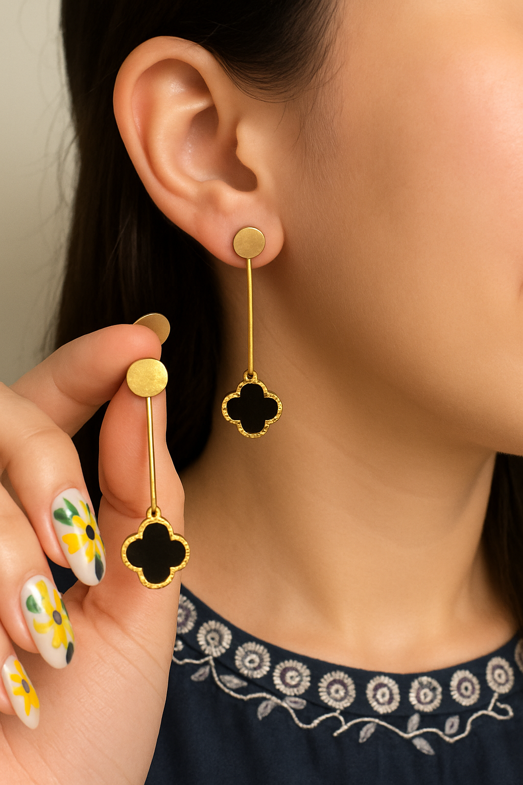 AM-1113 - Three in one Earring set