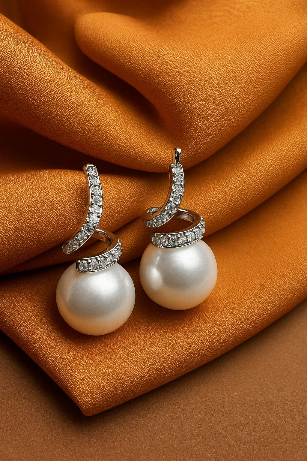 AM-1110- Elegant Pearl Curve Tops – By Samora